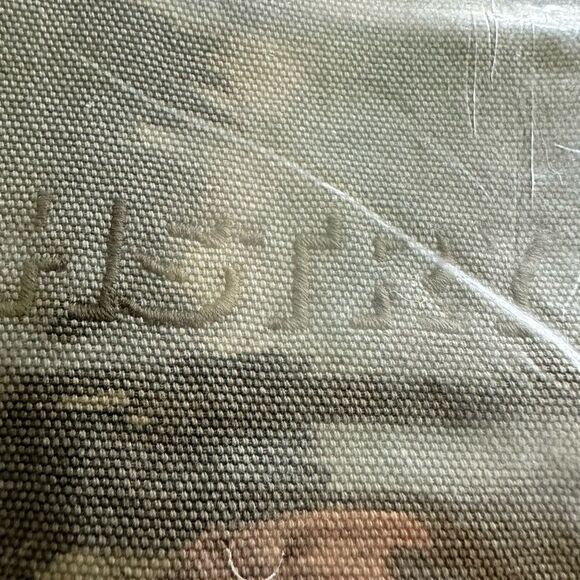 NWT HSTRY By NAS Men’s Olive Green & Paisley Cargo Duck Canvas Denim Jacket - S - Picture 6 of 9